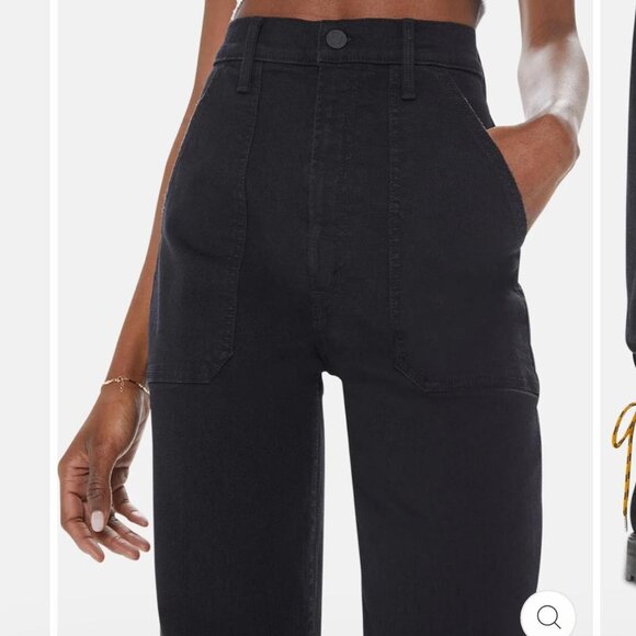 Mother The Wrapper Patch Springy Not Guilty Ankle Jean Women's 28 - Picture 2 of 7